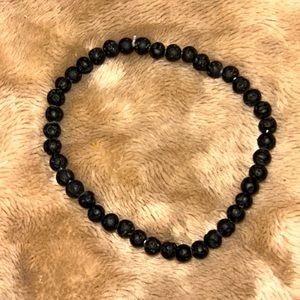⭐️Men’s handmade lava rock bracelet 🖤🌋